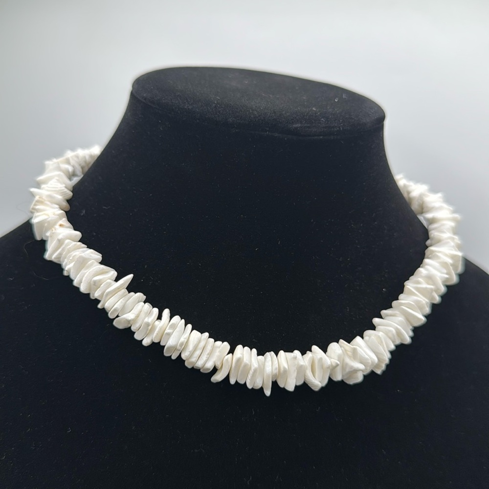 Natural Gemstone Chip Choker Necklace